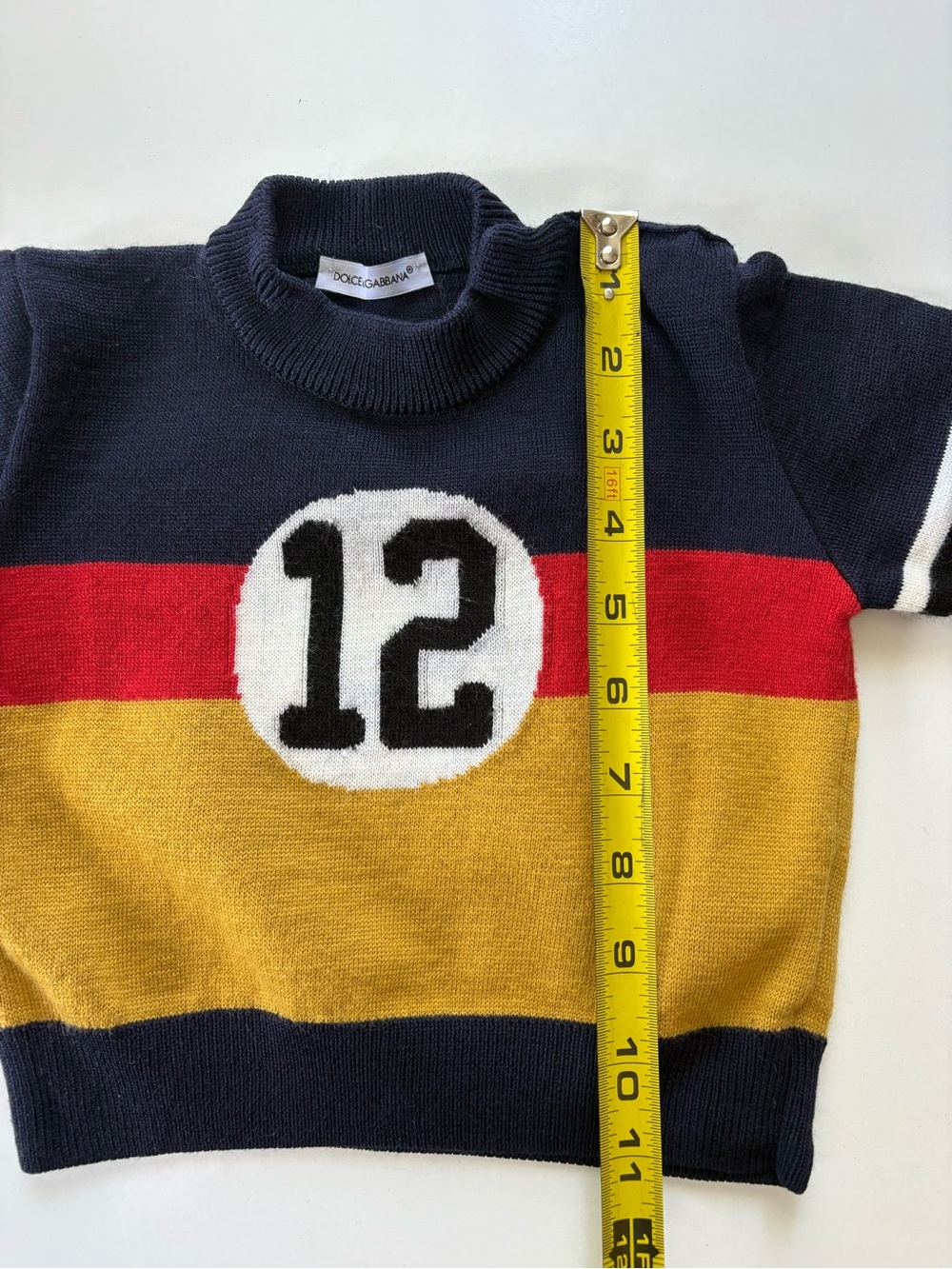 Dolce & Gabbana Authentic Wool Baby Sweater 12-18 mos - Picture 8 of 11